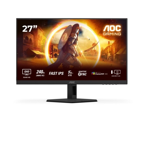 AOC Monitor Q27G4ZR 27 cali Fast IPS 240Hz HDMIx2 DP Pivot