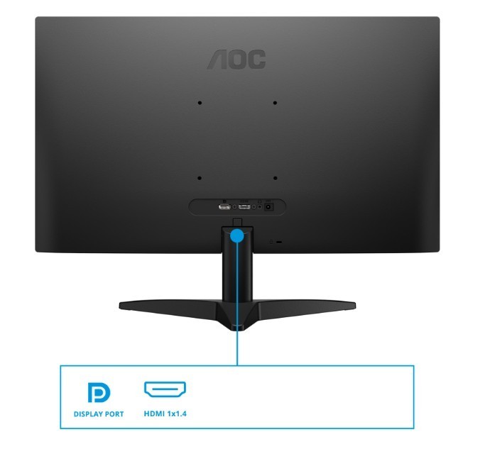 AOC Monitor 24B36X 23.8 cala IPS 144Hz HDMI DP