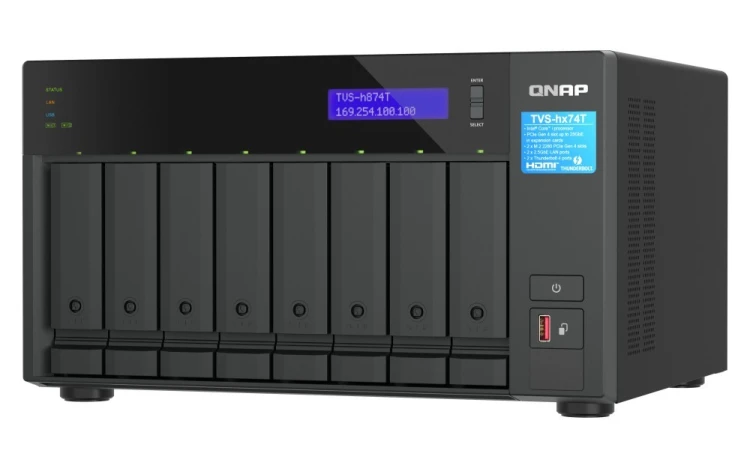 QNAP Serwer NAS TVS-h874T-i7-32G 8bay Intel Core i7 32GB RAM