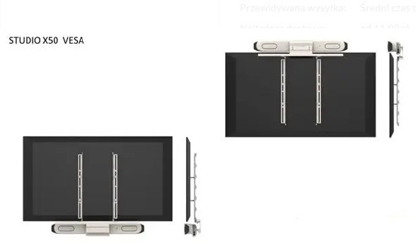 POLY Uchwyt VESA i uchwyt ścienny Studio X30/X32/V12 875L6AA