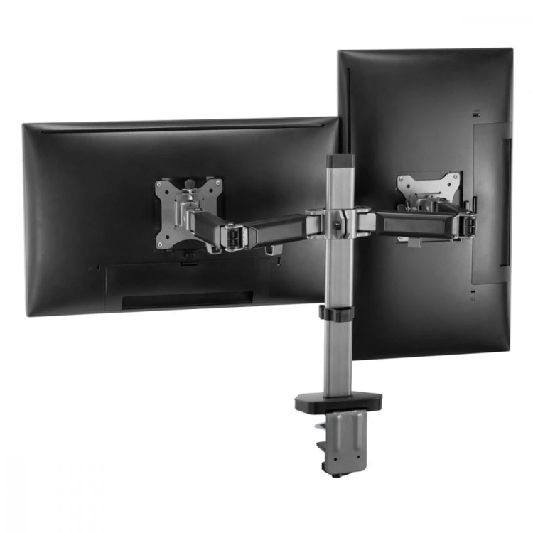 Maclean Uchwyt przegubowy na dwa monitory deluxe Ergo Office ER-449