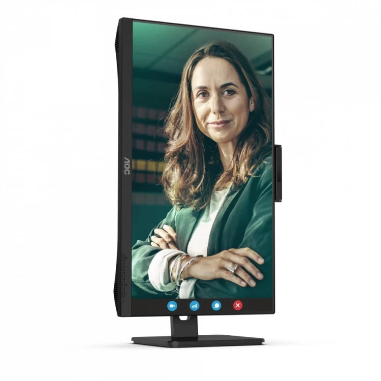 AOC Monitor Q27P3QW 27 cali IPS HDMI DP Pivot Kamera