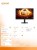 AOC Monitor Q27G4XF 27 cali 180Hz Fast IPS HDMI DP HAS