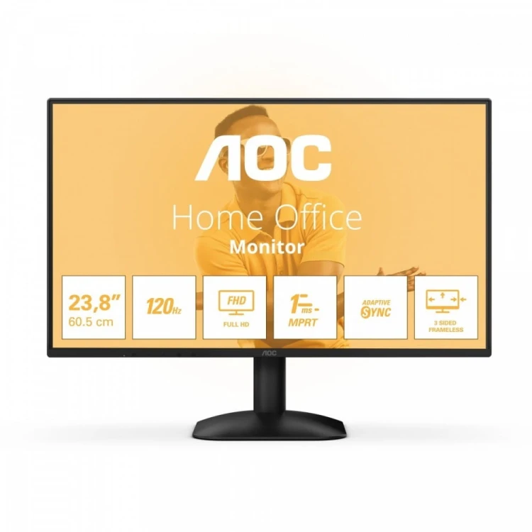 AOC Monitor 23.8 cala 24B31H IPS 120Hz HDMI VGA