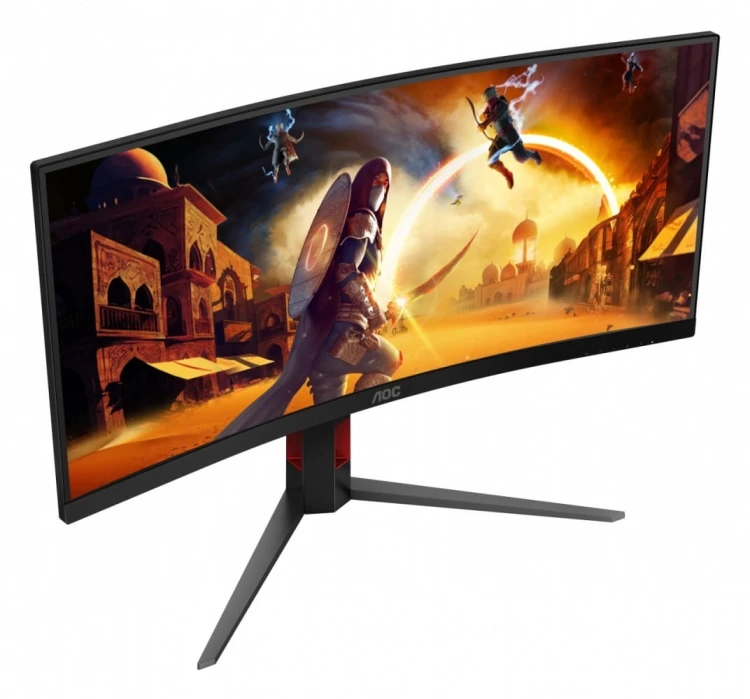 AOC Monitor CU34G4 34 cale 180Hz Curved VA HDMIx2 DP HAS
