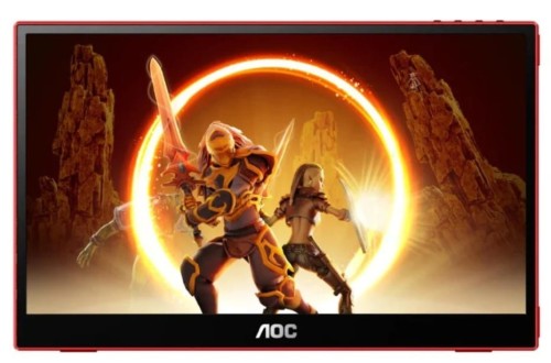 AOC Monitor 16G3 15.6 cala IPS 144 Hz MicroHDMI USB-C