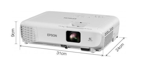 Epson Projektor EB-W06  3LCD/WXGA/3700AL/16k:1/HDMI