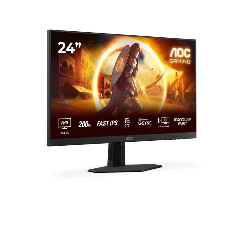 AOC Monitor 24G4HRE 23.8 cala Fast IPS 200Hz HDMIx2 DP Głośniki