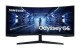 Samsung Monitor 34 cale LC34G55TWWPXEN VA 3440x1440 Ultra WQHD  21:9 format kinowy 1xHDMI/1xDP 1 ms (MPRT) zakrzywiony 165Hz Gaming 2 lata d2d