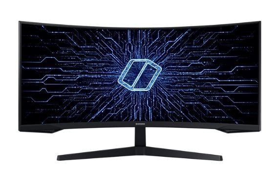 Samsung Monitor 34 cale LC34G55TWWPXEN VA 3440x1440 Ultra WQHD  21:9 format kinowy 1xHDMI/1xDP 1 ms (MPRT) zakrzywiony 165Hz Gaming 2 lata d2d