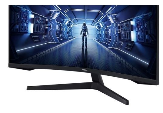 Samsung Monitor 34 cale LC34G55TWWPXEN VA 3440x1440 Ultra WQHD  21:9 format kinowy 1xHDMI/1xDP 1 ms (MPRT) zakrzywiony 165Hz Gaming 2 lata d2d