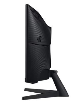 Samsung Monitor 34 cale LC34G55TWWPXEN VA 3440x1440 Ultra WQHD  21:9 format kinowy 1xHDMI/1xDP 1 ms (MPRT) zakrzywiony 165Hz Gaming 2 lata d2d
