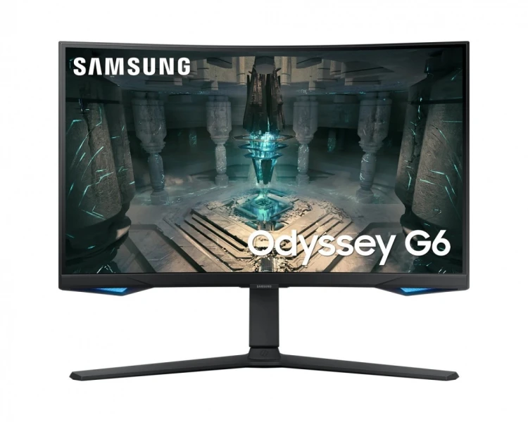 Samsung Monitor 27 cali LS27BG650EUXEN VA 2560x1440 16:9 2xHDMI/1xDP/LAN(RJ45)/2xUSB3.0 1ms(GTG) WiFi/BT głośniki zakrzywiony HAS+PIV 240Hz SMART Gami