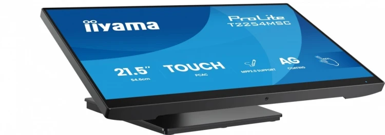IIYAMA Monitor 21.5 cala T2254MSC-B2AG  POJ.10PKT., IPS, POWŁOKA AG, 300cd, FHD,  HDMI, DP, 2xUSB, 7H