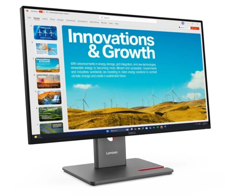 Lenovo Monitor ThinkVision P24QD-40 24 cale 64B1GAT1EU