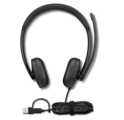 Lenovo Zestaw słuchawkowy przewodowy VoIP 5000 4XD1R88995