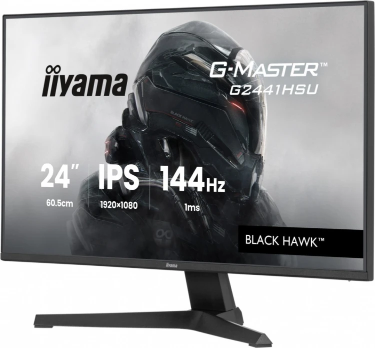 IIYAMA Monitor 23,8 cala G2441HSU-B1 IPS,FHD,144Hz,1ms,2xUSB,350cd,HDMI,DP