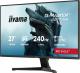 IIYAMA Monitor 27 cali G2771HS-B1 0.4ms,Fast IPS,DP,2xHDMI,240Hz,350cd,    Adaptive G-SYNC - 1920 x 1080 @48-240Hz  DisplayPort Only
