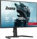 IIYAMA Monitor 27 cali GB2771QSU-B1 QHD,Fast IPS,200Hz,HAS (150) PIVOT,2xUSB 3.2,2xUSB C,0,5ms,2xHDMI,DP,350cd,Adaptive G-SYNC 2560x1440@48-240Hz DP o