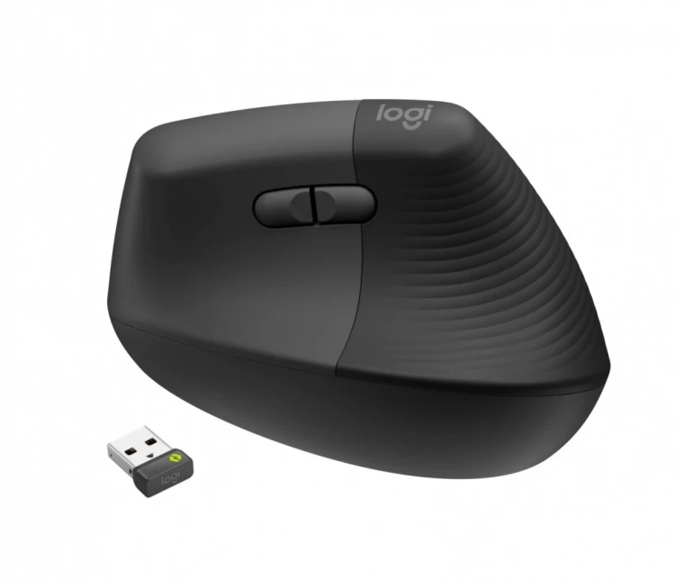 Logitech Mysz Lift dla Biznesu Grafitowa  910-006494