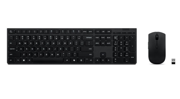 Lenovo Klawiatura z myszką Professional Wireless Rechargeable Combo 4X31R64351