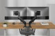 Digitus Uchwyt biurkowy podwójny z zaciskiem i sprężyną mechaniczną 2x LCD max. 45" 2x 20kg, VESA: 75x75, 100x100