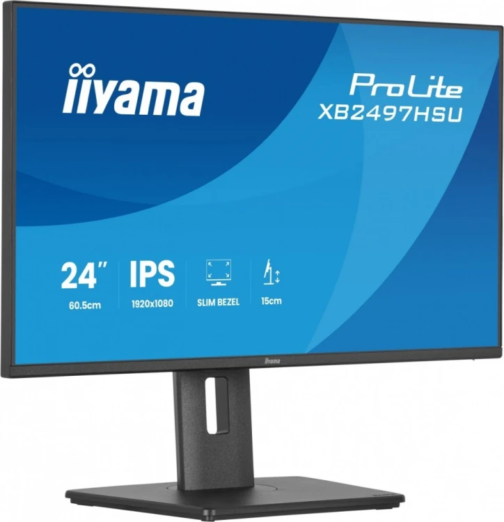 IIYAMA Monitor 24 cali XB2497HSU-B1 IPS, FHD, HDMI, DP, 120Hz