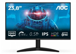 AOC Monitor Q24B36X 23.8 cala IPS 144Hz HDMI DP