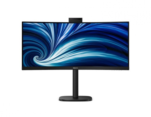 Philips Monitor 34 cale 34B2U3600CH Curved VA HDMIx2 DP HAS USB-C RJ45 KVM