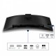 Philips Monitor 34 cale 34B2U3600CH Curved VA HDMIx2 DP HAS USB-C RJ45 KVM