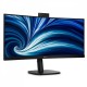 Philips Monitor 34 cale 34B2U3600CH Curved VA HDMIx2 DP HAS USB-C RJ45 KVM