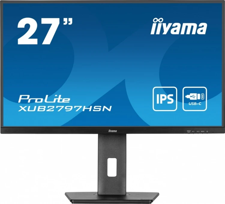 IIYAMA Monitor 27 cali XUB2797HSN-B2 + Norton Small Business card 250G PL