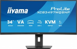 IIYAMA Monitor 34 cale XCB3497WQSNP-B1 + Norton Small Business card 250G PL