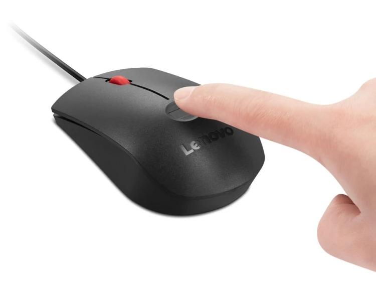 Lenovo Mysz biometryczna USB z czytnikiem linii papilarnych Gen3 4Y51S24029