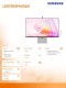 Samsung Monitor 27 cali Viewfinity S90PC IPS 5120x2880 5K/UHD+ 16:9 1xminiDP 1xTB4.0 (90W/15W) 3xUSB3.0 WiFi/BT 5ms 60 Hz HAS+PIV gł. płaski SMART 3Yd