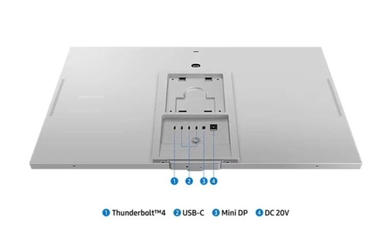Samsung Monitor 27 cali Viewfinity S90PC IPS 5120x2880 5K/UHD+ 16:9 1xminiDP 1xTB4.0 (90W/15W) 3xUSB3.0 WiFi/BT 5ms 60 Hz HAS+PIV gł. płaski SMART 3Yd