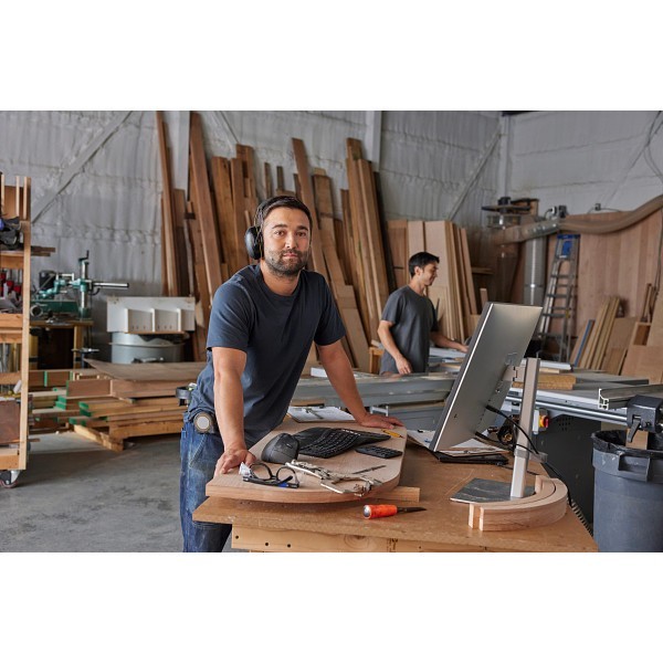 HP Inc. Klawiatura bezprzewodowa 960  Ergonomic czarna - 7E755AA#ABB
