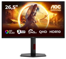AOC Monitor 26.5 cala Q27G4ZDR QD-OLED 240Hz HDMIx2 DP
