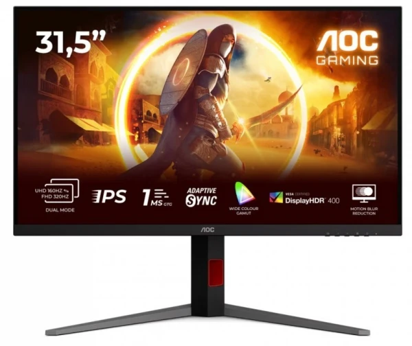AOC Monitor 31.5 cala U32G4U Fast IPS 4K 160Hz HDMIx2 DP