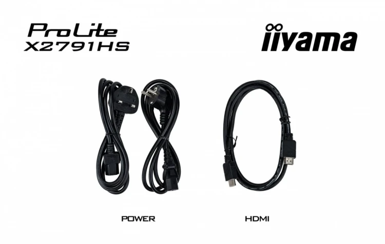 IIYAMA Monitor 27 cali X2791HS-B1 IPS, HDMI, DP, 120Hz,1500:1