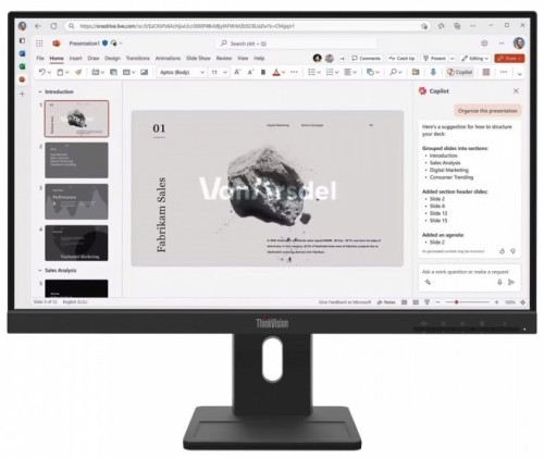 Lenovo Monitor 21.5 cala ThinkVision E22-40 64C9MAT6EU