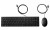 HP Inc. Zestaw mysz i klawiatura przewodowy Desktop 320MK 9SR36UT#ABB