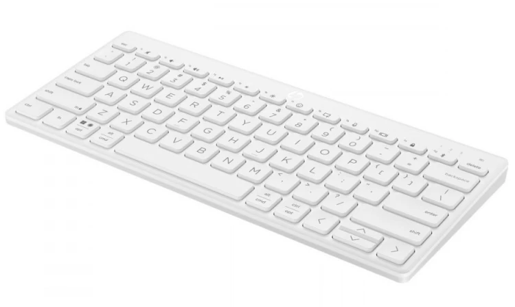 HP Inc. Klawiatura Classic 350 biała Compact - 692T0AA#ABB