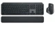 Logitech Klawiatura MX Keys S + mysz + podkładka Combo Graphite US 920-011614
