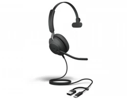 Jabra Słuchawki Evolve2 40 SE USB-A/C MS Mono