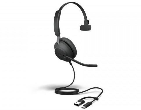 Jabra Słuchawki Evolve2 40 SE USB-A/C MS Mono