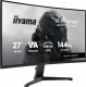 IIYAMA Monitor 27 cali GC2781HSU-B1 VA, FHD, 144Hz, 1ms, 2xUSB, 1500R, 350 cd, 4000:1, HDMI, DP, FreeSync -1920x1080 (48-144Hz), 2x2W