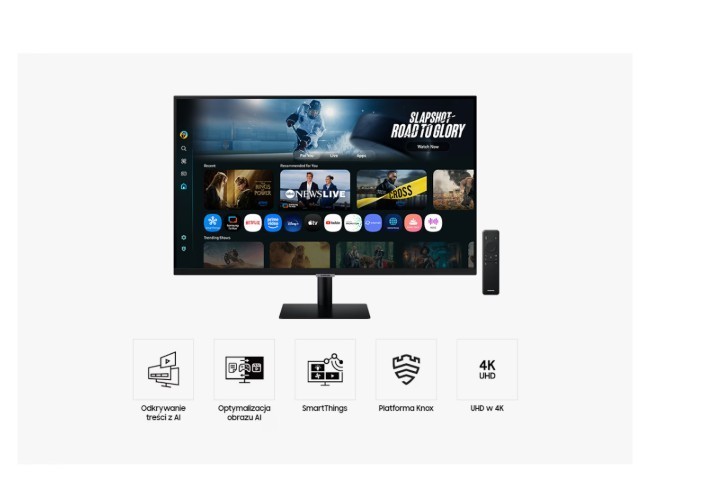 Samsung Monitor 32 cale LS32FM700UUXDU