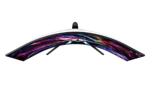 Samsung Samsung Monitor 57 cali G95NC VA 7680x2160 DUHD 32:9 3xHDMI 1xDP 2xUSB 3.0 KVM 1ms 240Hz HAS Gaming zakrzywiony 3Yd2d