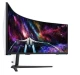 Samsung Samsung Monitor 57 cali G95NC VA 7680x2160 DUHD 32:9 3xHDMI 1xDP 2xUSB 3.0 KVM 1ms 240Hz HAS Gaming zakrzywiony 3Yd2d
